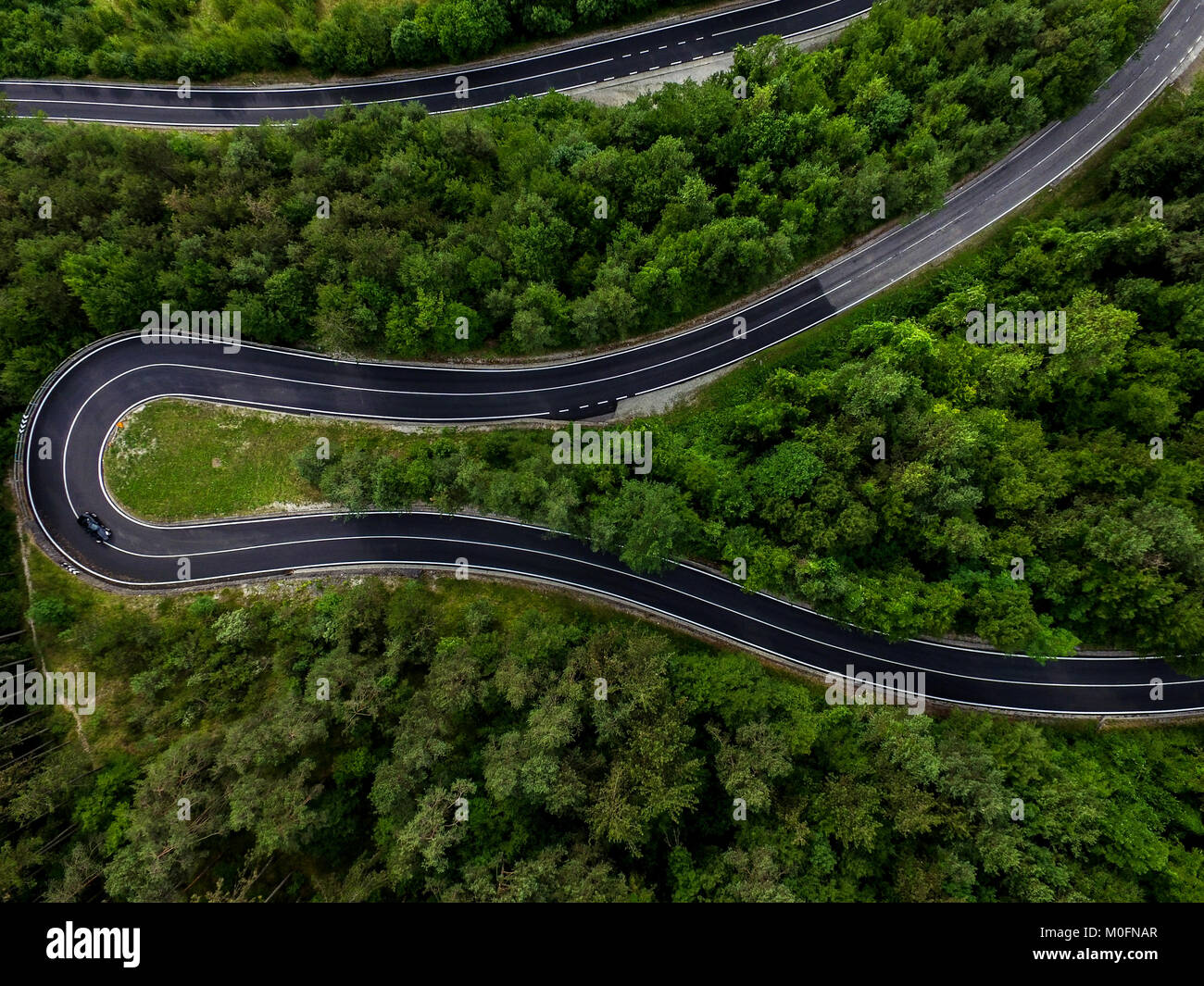 Straßen in Italien Stockfoto