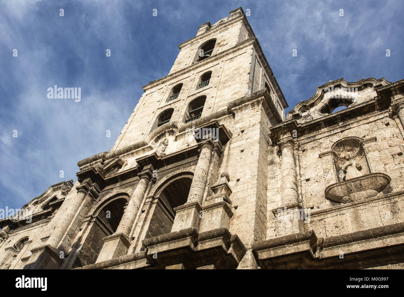 Die Kirche des Heiligen Franziskus von Assisi, die Altstadt von Havanna, Kuba Stockfoto