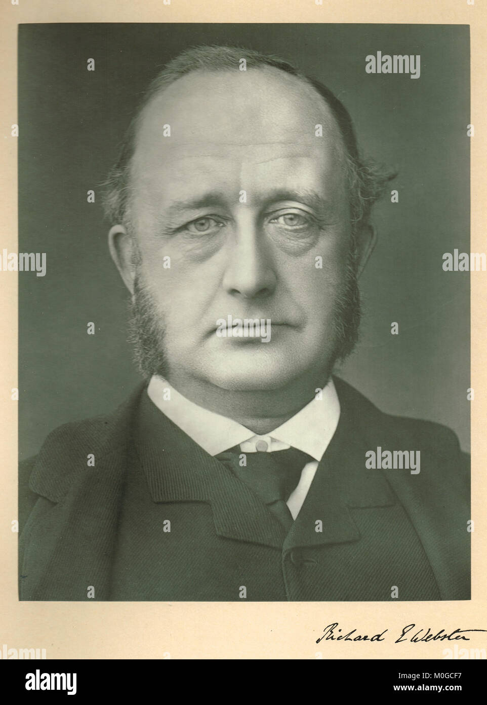 Richard Everard Webster, 1st Viscount Alverstone Stockfoto