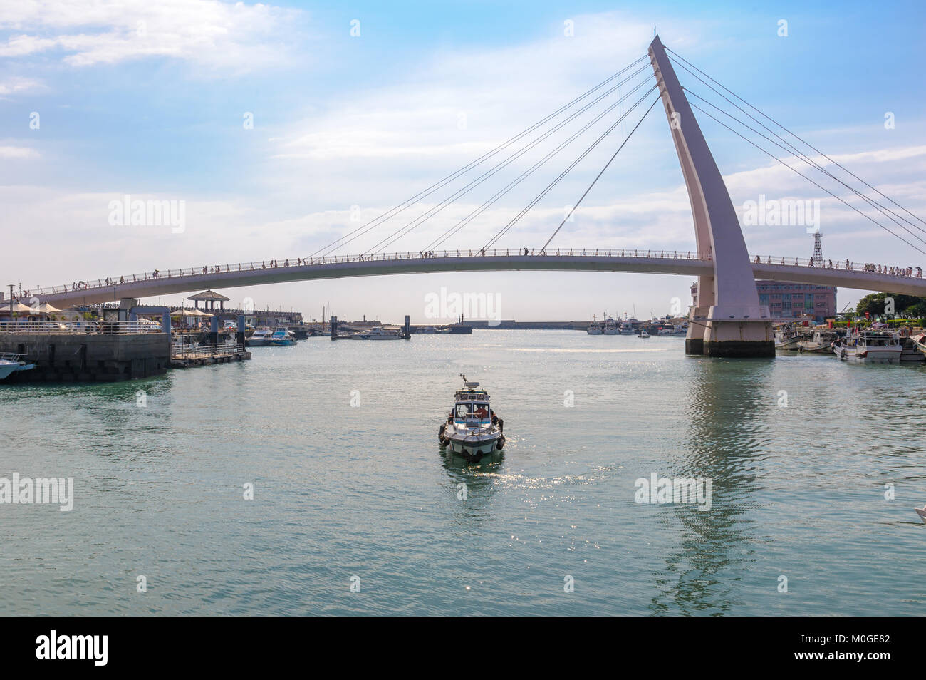 Brücke des Geliebten an Fisherman's Wharf Stockfoto