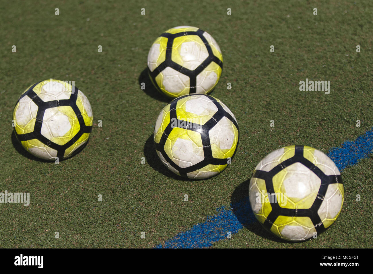 Fußball/Fußball-Ball Stockfoto