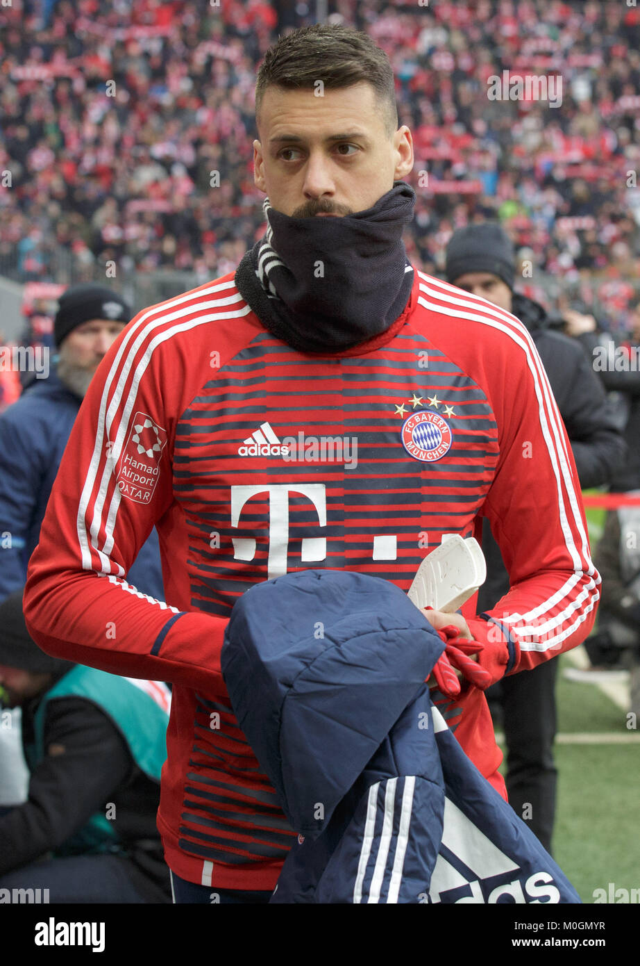 Muenchen, Deutschland. 21 Jan, 2018. Sandro Wagner (FC Bayern) GES