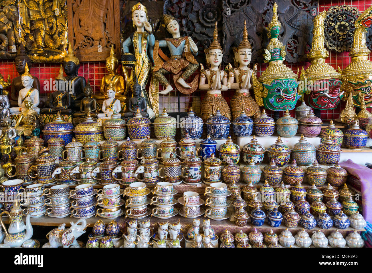 Thailand asia bangkok souvenir souvenirs Fotos und Bildmaterial in