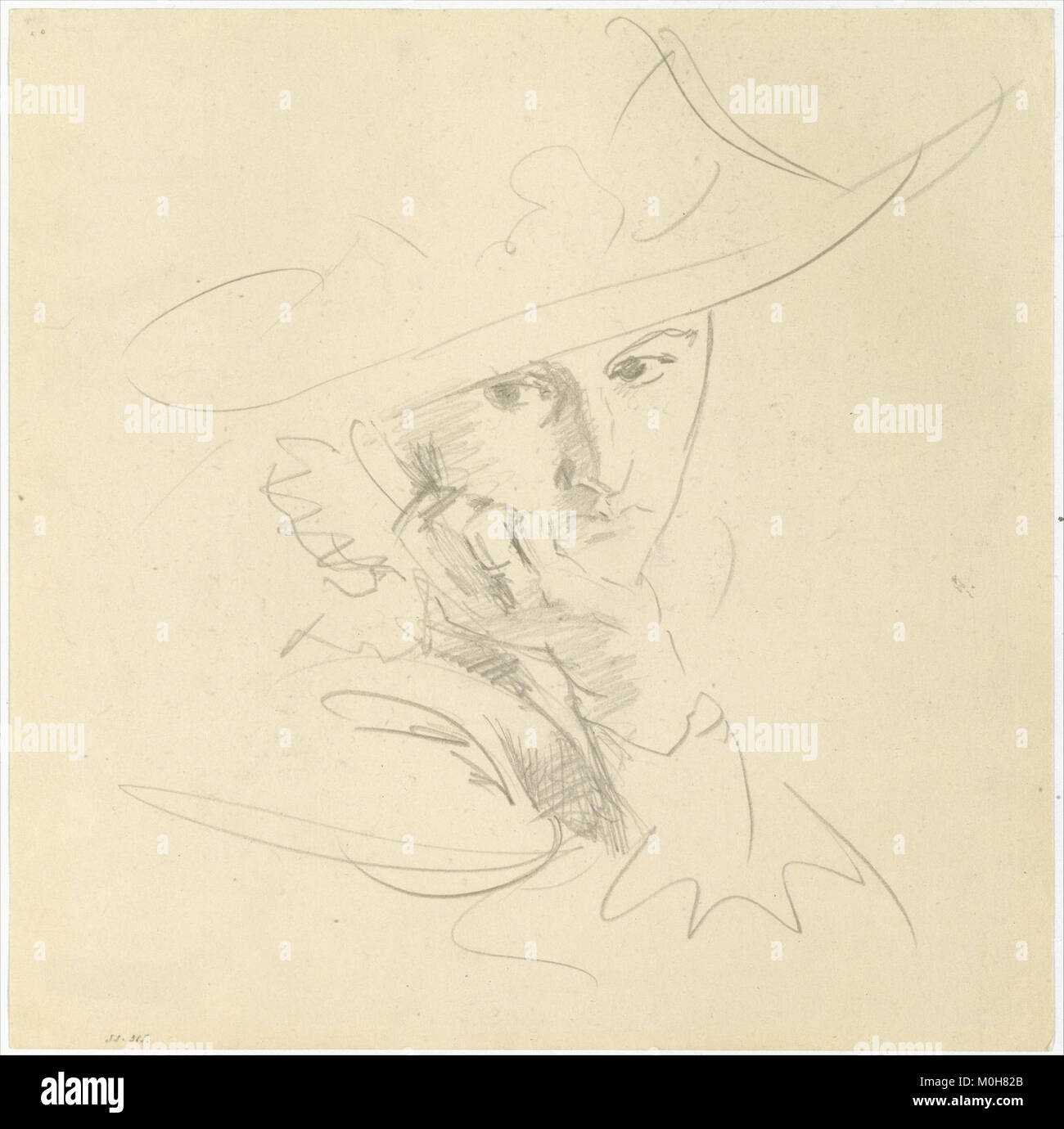 Jane de Glehns Studie für „in the Generalife“ zeigt die Gärten des Generalife in Spanien. Die vorbereitenden Arbeiten konzentrieren sich auf Landschaftsgestaltung, botanische Genauigkeit und architektonische Elemente des historischen Gartenkomplexes. Stockfoto