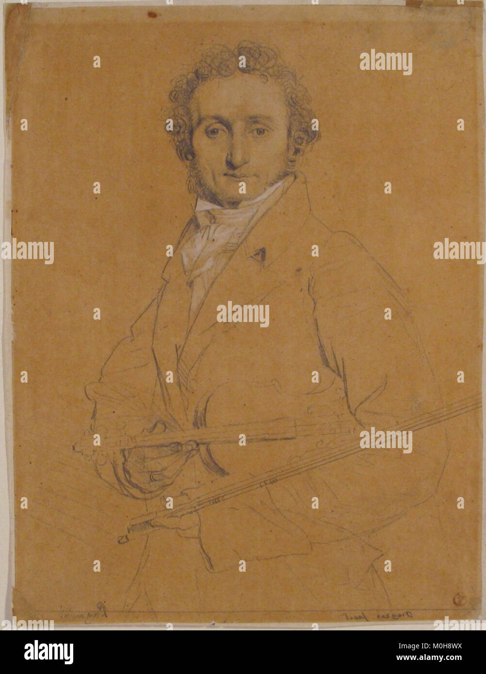 Nicolo Paganini (1784-1840) 43.85.10 Stockfoto