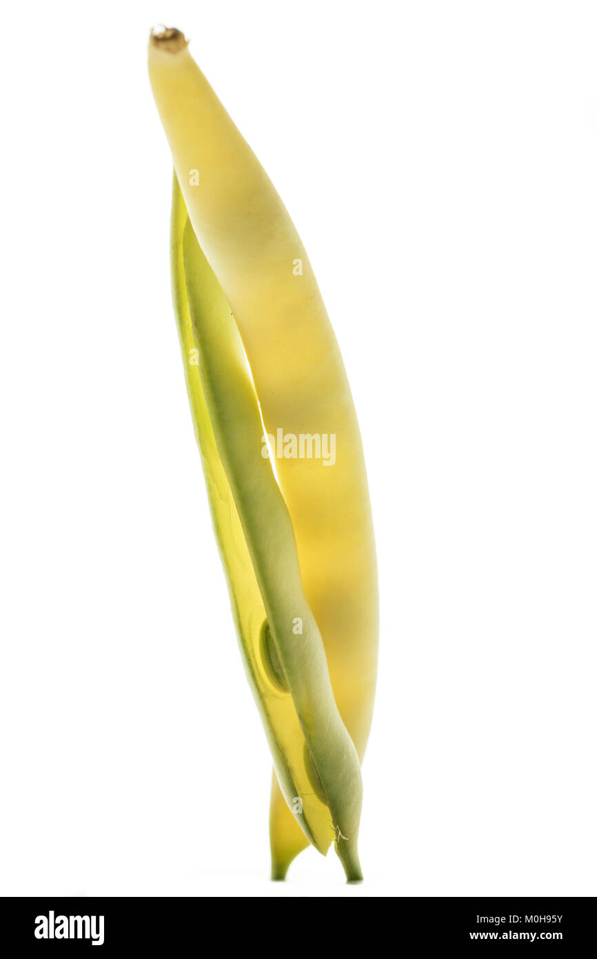 Gesunde pea Pods Stockfoto