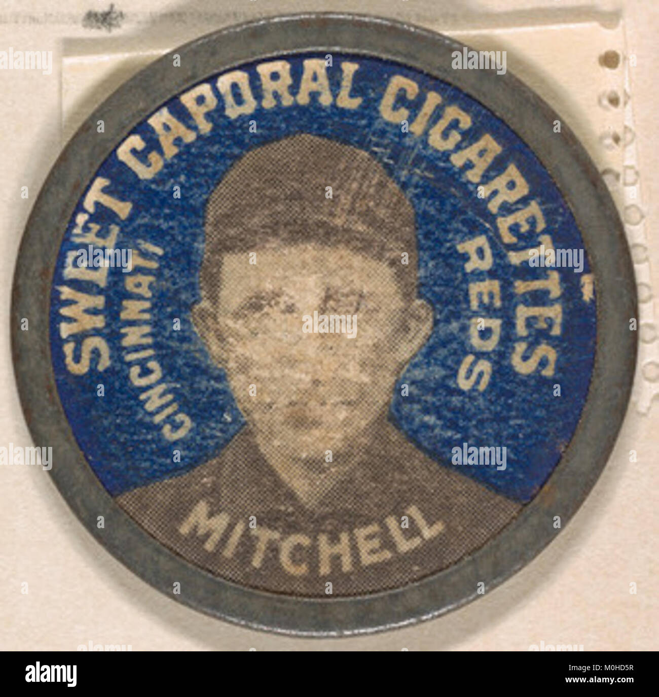 Mitchell, Cincinnati Reds (blau), aus dem Domino Discs Serie (PX7), ausgestellt von Kinney Brüder MET DP 869046 Stockfoto