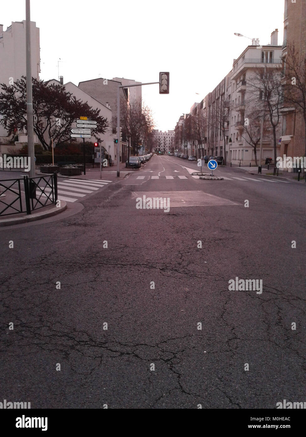 Boulevard Georges Clémenceau, 03. Stockfoto