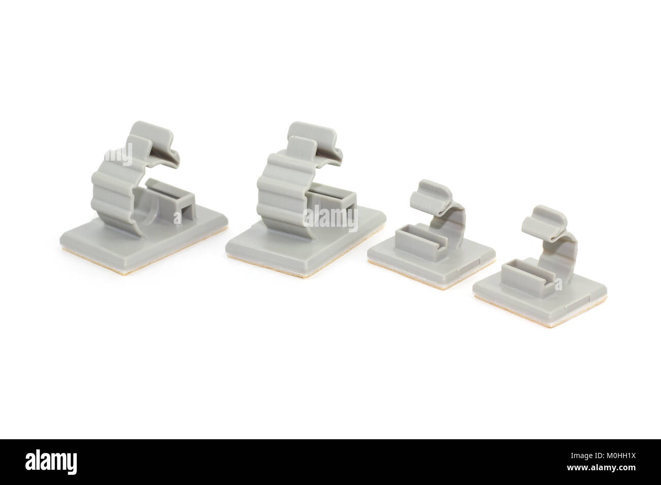 Runde Weiße Kabelclips Mit Nagel – 100 Stück Set, 5-12 Mm, Für Saubere Kabelorganisation