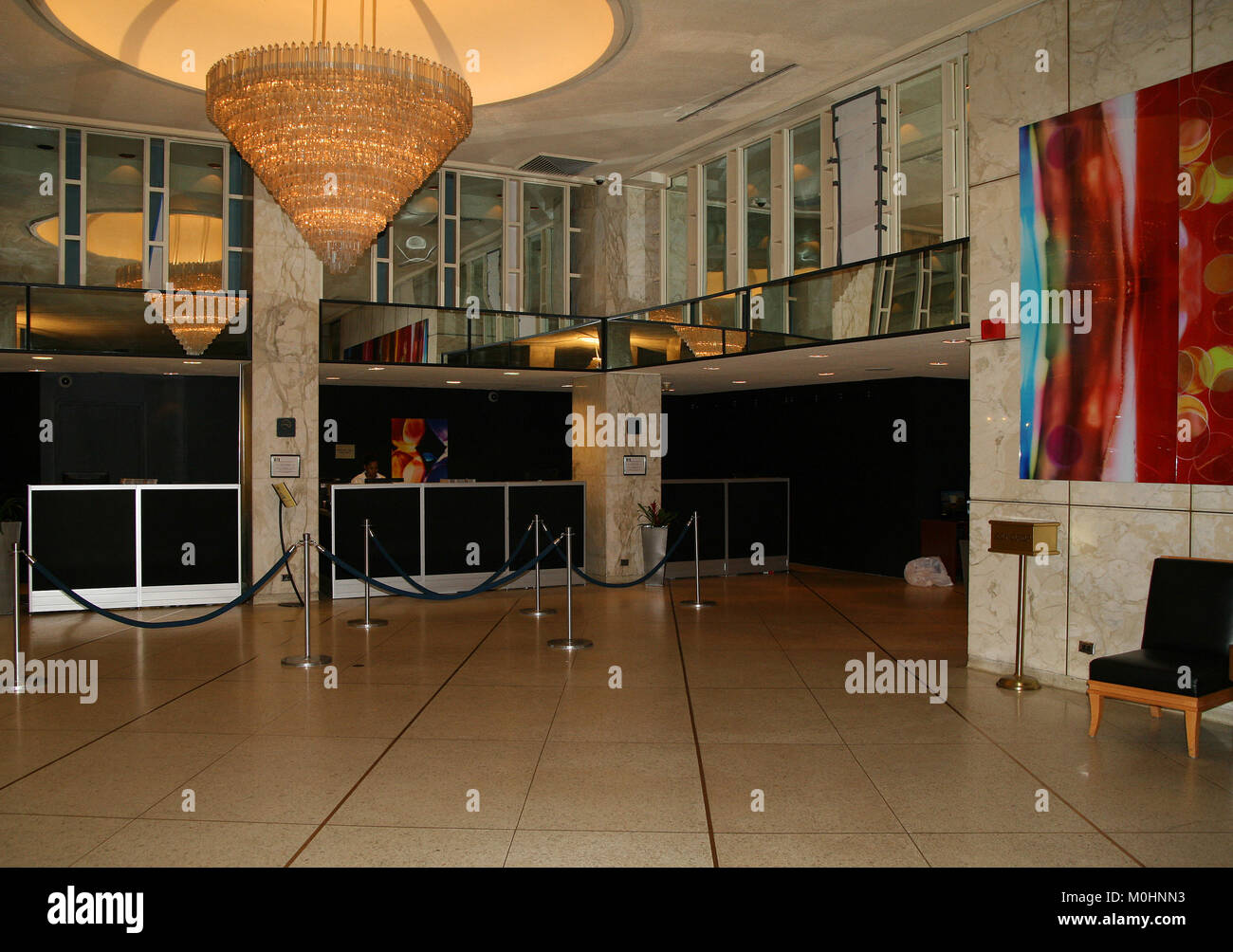 Empfang Eingang Bereich Milford Plaza Hotel In Midtown
