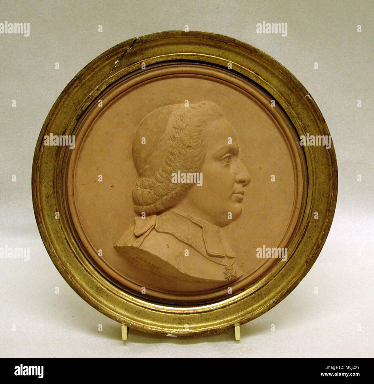 Ein Porträt von Louis-Sixte de Jarente de La Bruyère (1706–1788), Bischof von Orléans, das einen hochrangigen Geistlichen aus Frankreich des 18. Jahrhunderts in kirchlicher Kleidung darstellt. Stockfoto