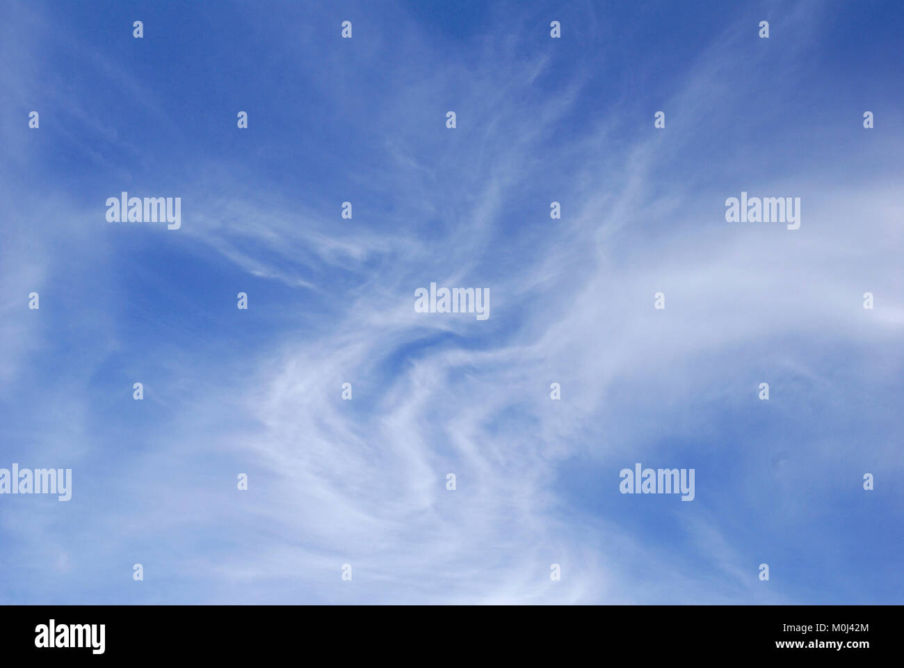 - Wolkengebilde Wolkenstimmung Stockfoto