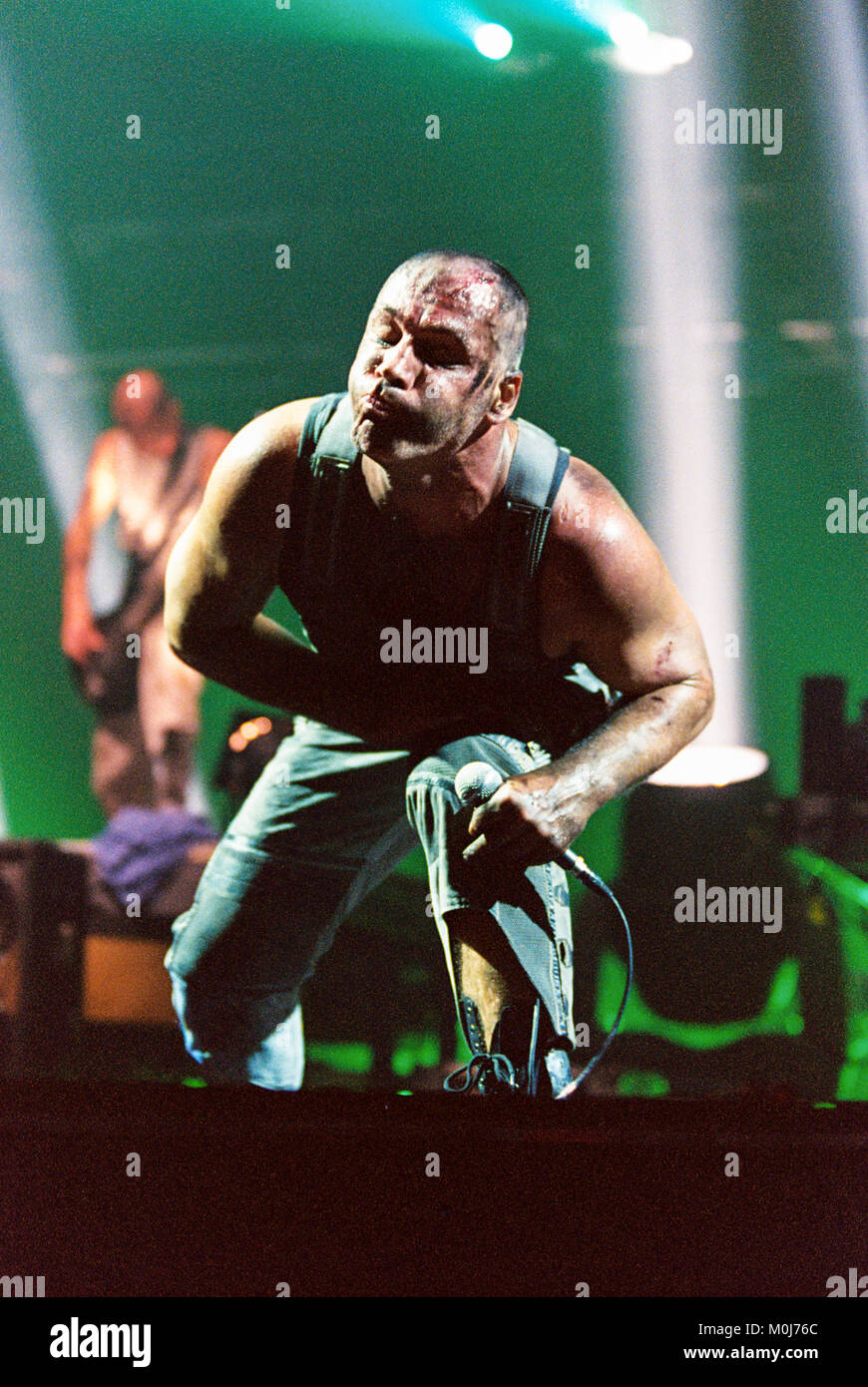 Rammstein bei London Docklands Arena, Millwall, London, England, Vereinigtes Königreich. Stockfoto