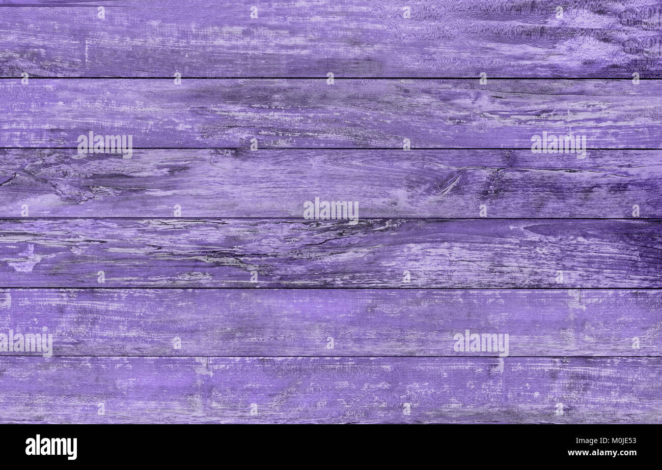 Ultra Violet Holzböden oder Wand Stockfoto