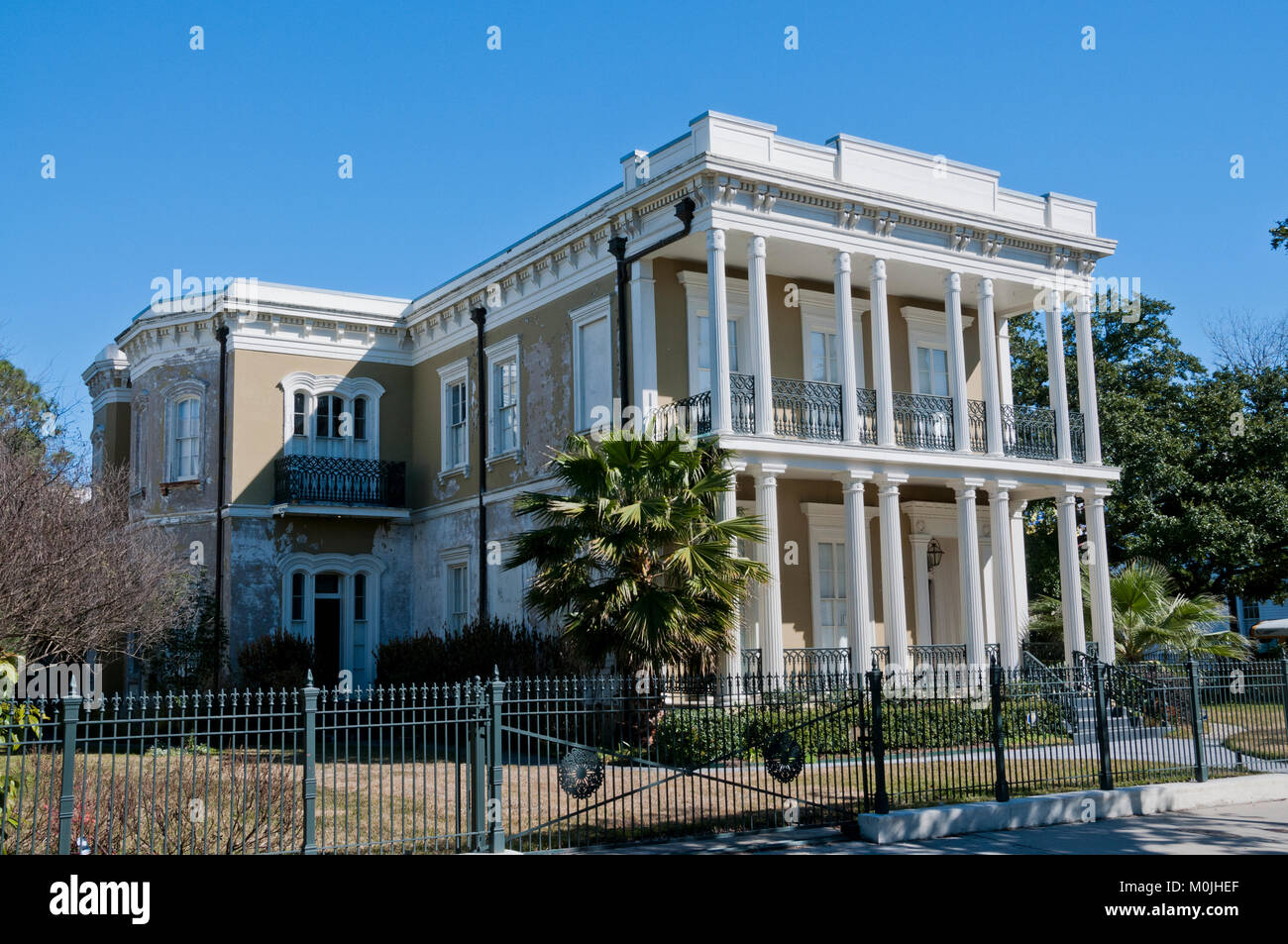 Haus außen New Orleans Stockfoto