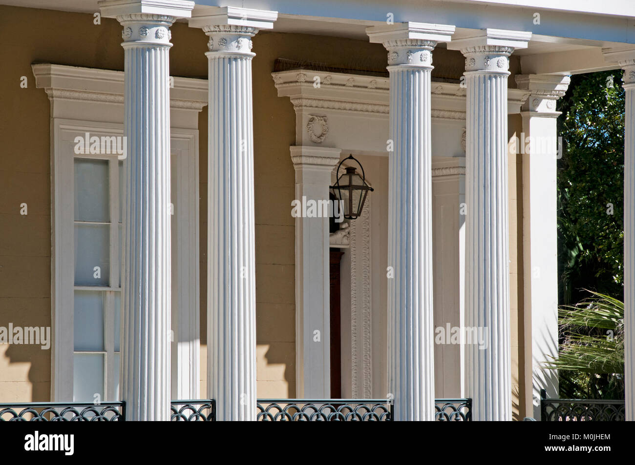 Haus außen New Orleans Stockfoto