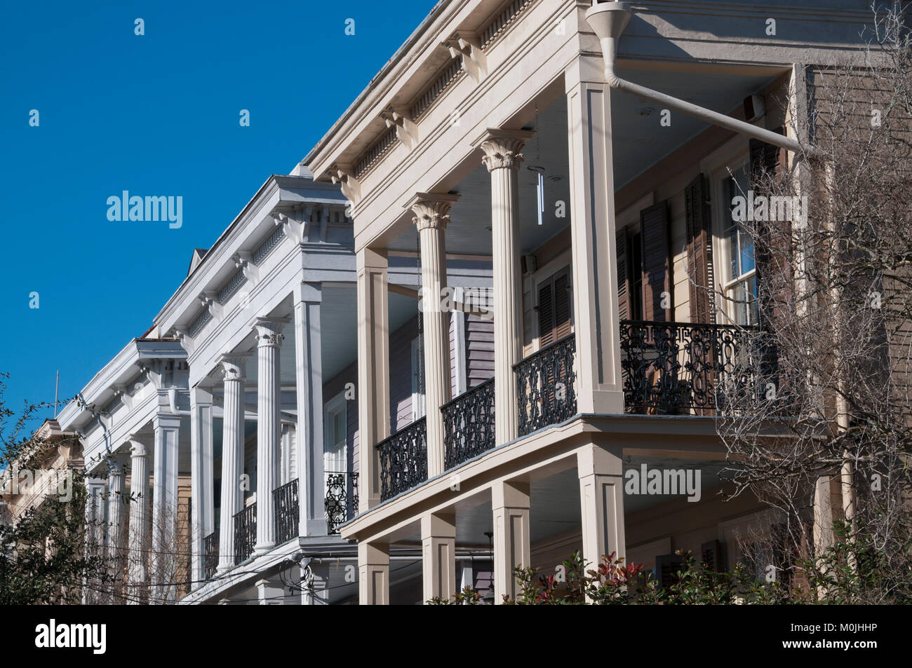 Haus außen New Orleans Stockfoto