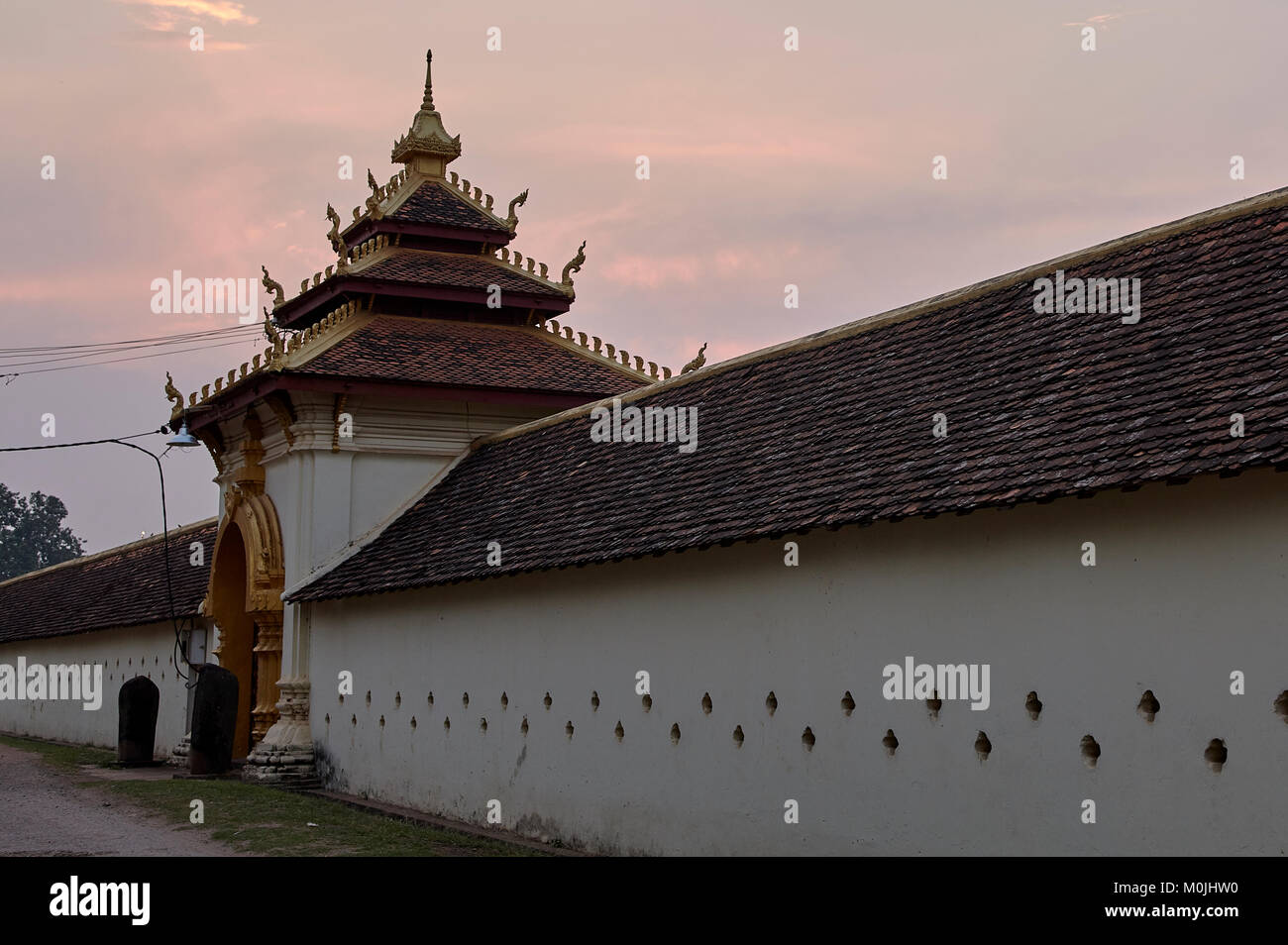 Bilder von Pha That Luang Stockfoto