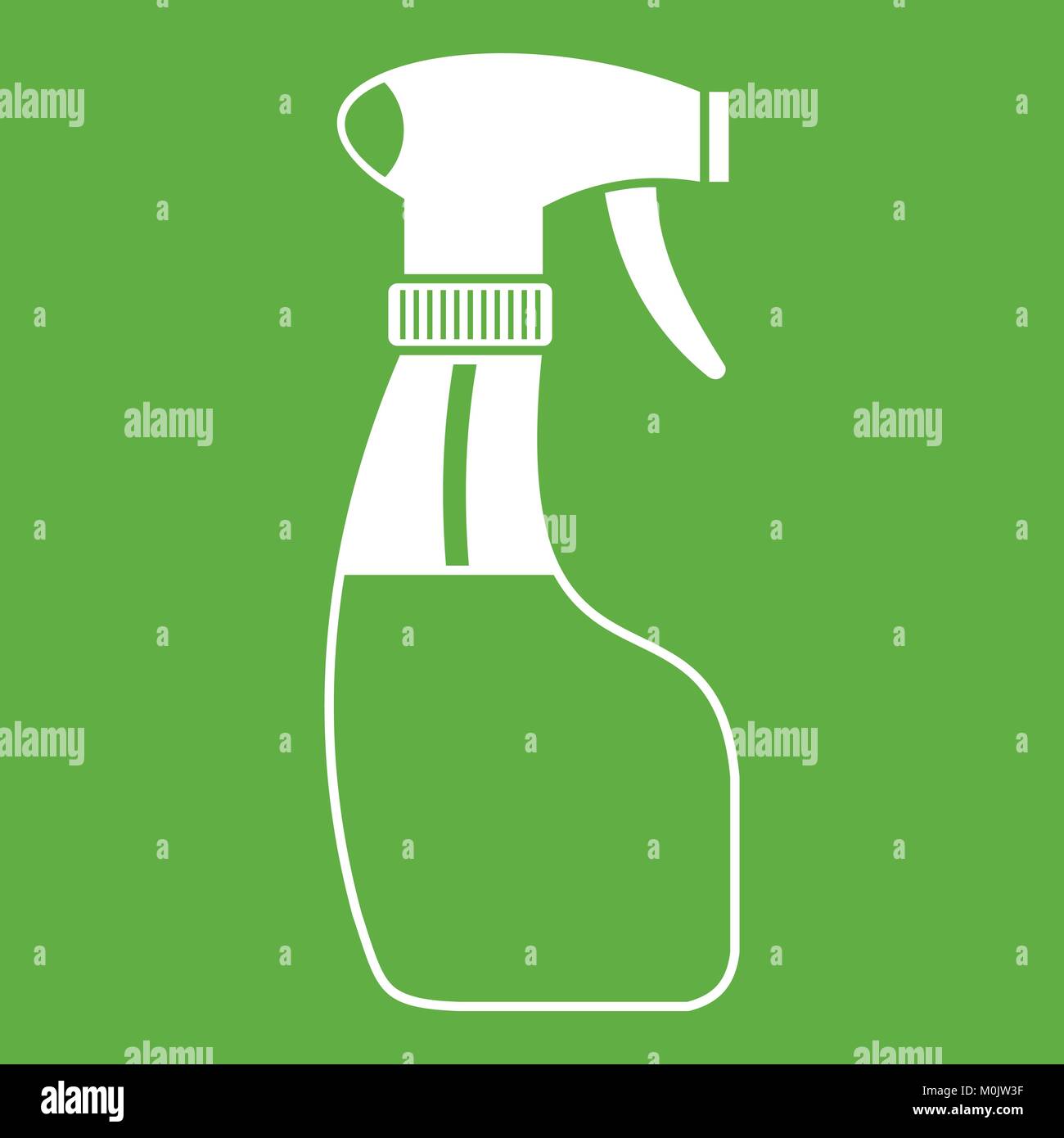 Spray Symbol grün Stock Vektor