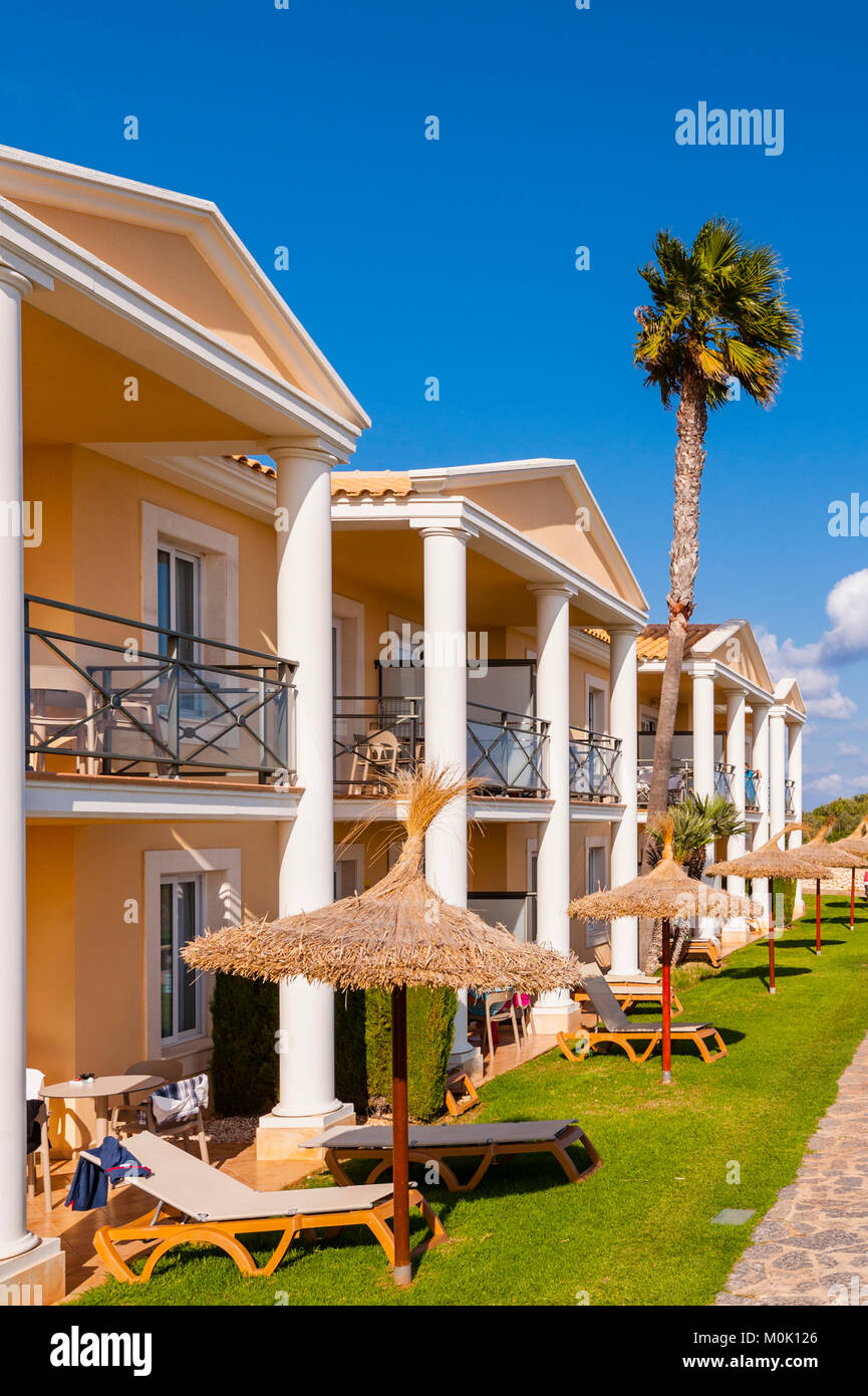 Das Insotel Club Holiday Resort in Punta Prima, Menorca, Balearen, Spanien Stockfoto