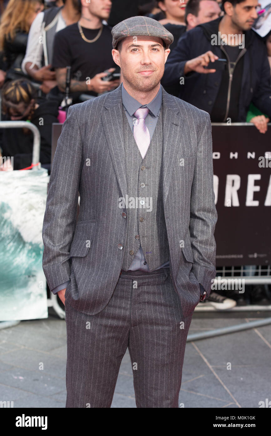 London, UK, 21. Mai 2015, Brad Peyton, Weltpremiere eines Andreas' im Odeon Leicester Square Kino. Mariusz Goslicki/Alamy Stockfoto