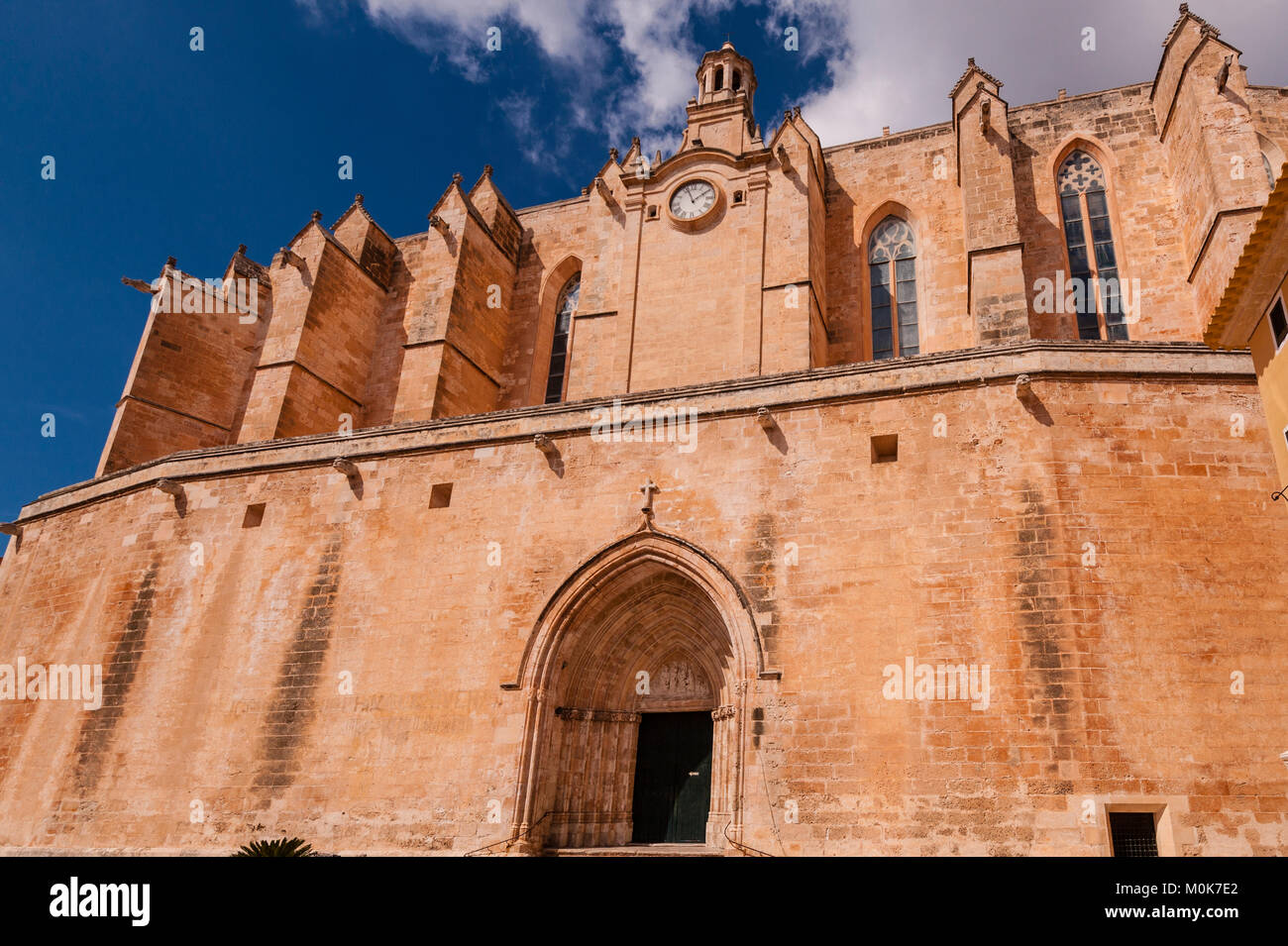 Die Kathedrale in Ciutadella de Menorca, Menorca, Balearen, Spanien Stockfoto