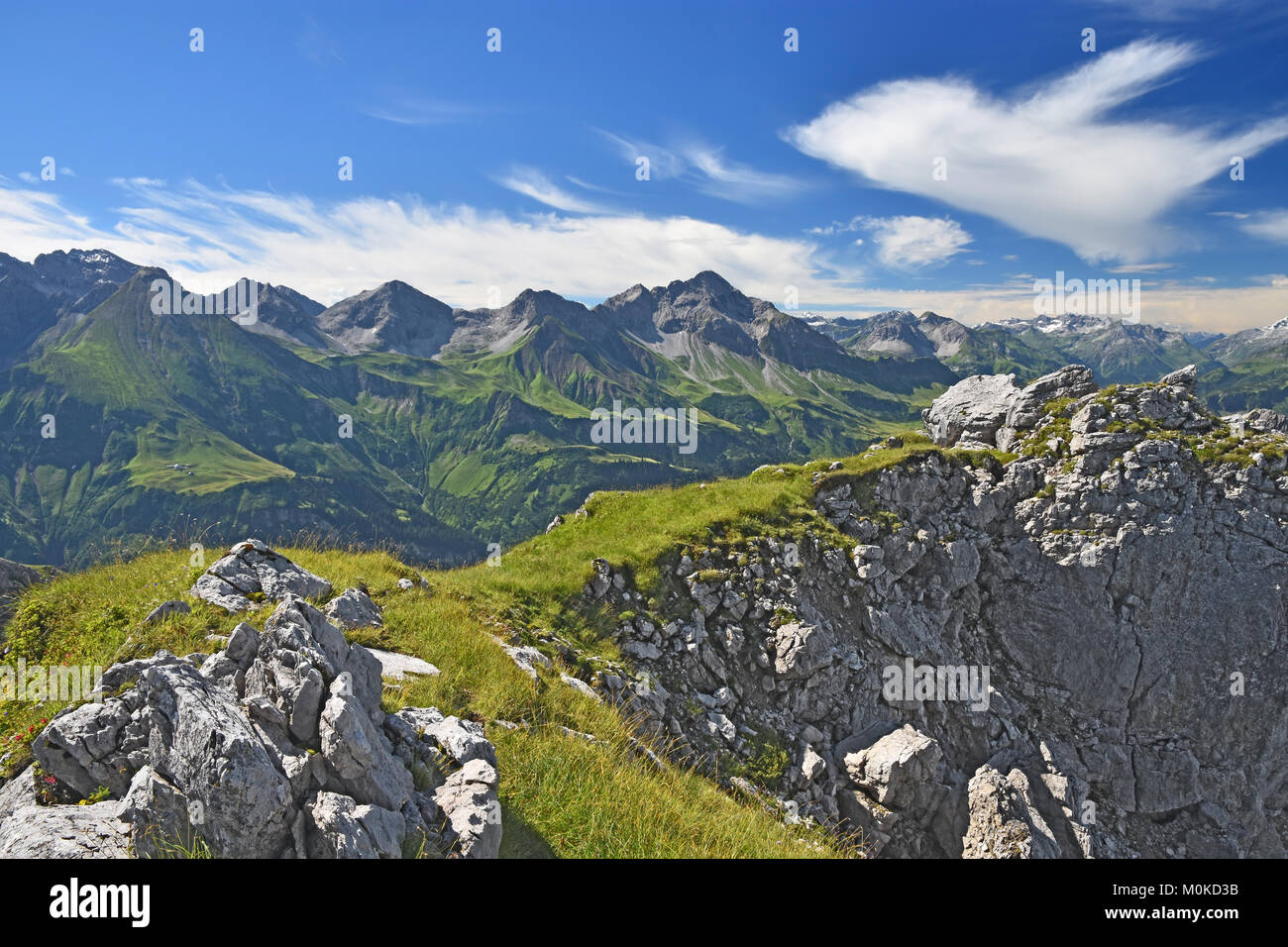 Berg In Den Allguer Alpen