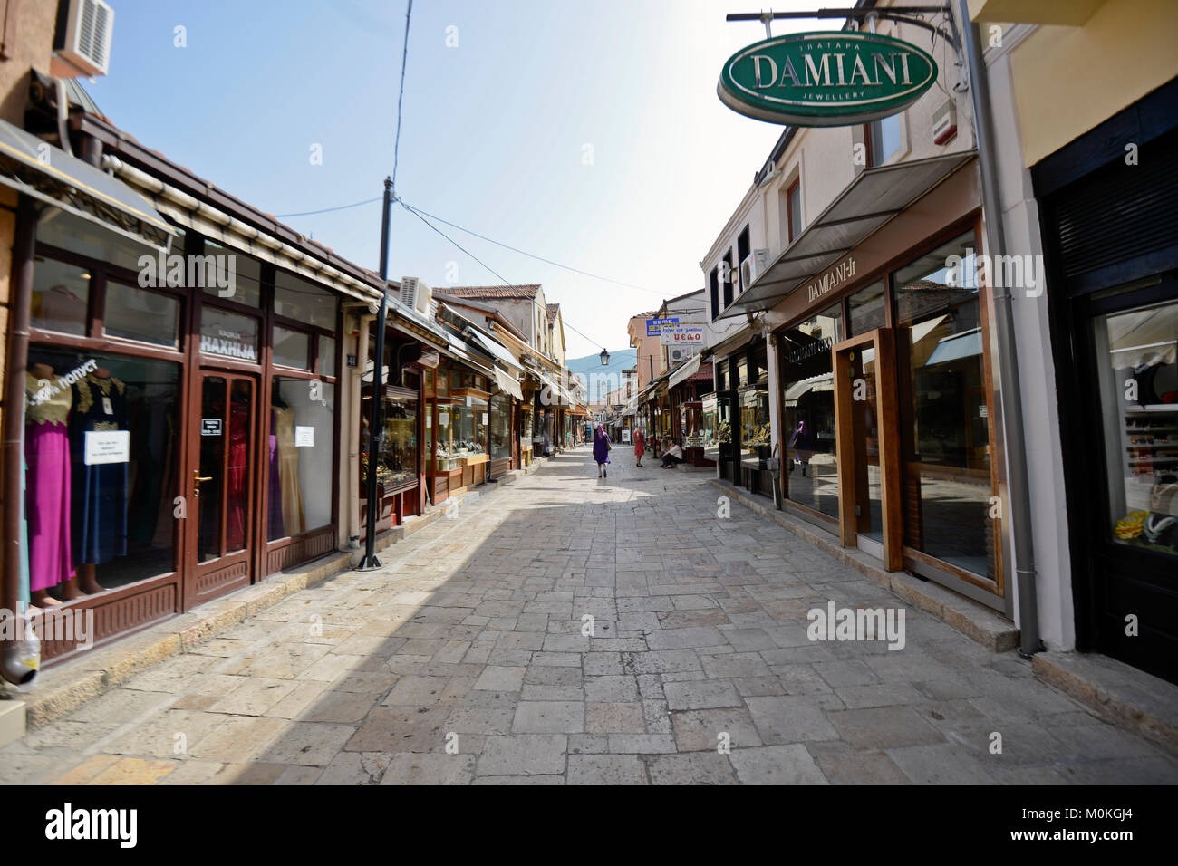 Alte Basar von Skopje, Mazedonien Stockfoto