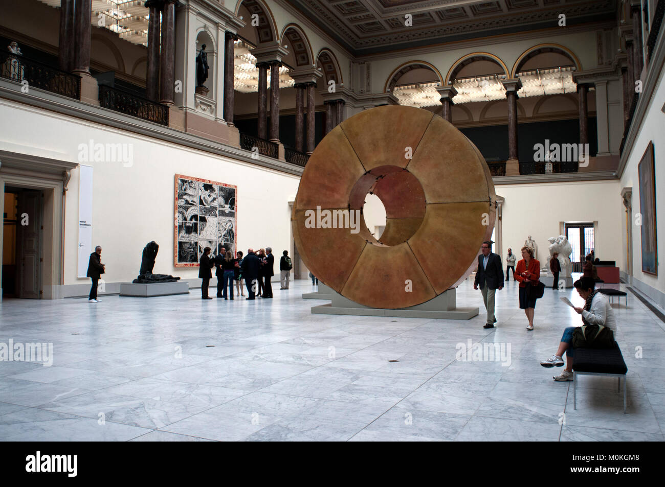 Musées Royaux des Beaux-Arts de Belgique, Königliche Museen der schönen Künste, Rue du Musée, Brüssel, Belgien Stockfoto