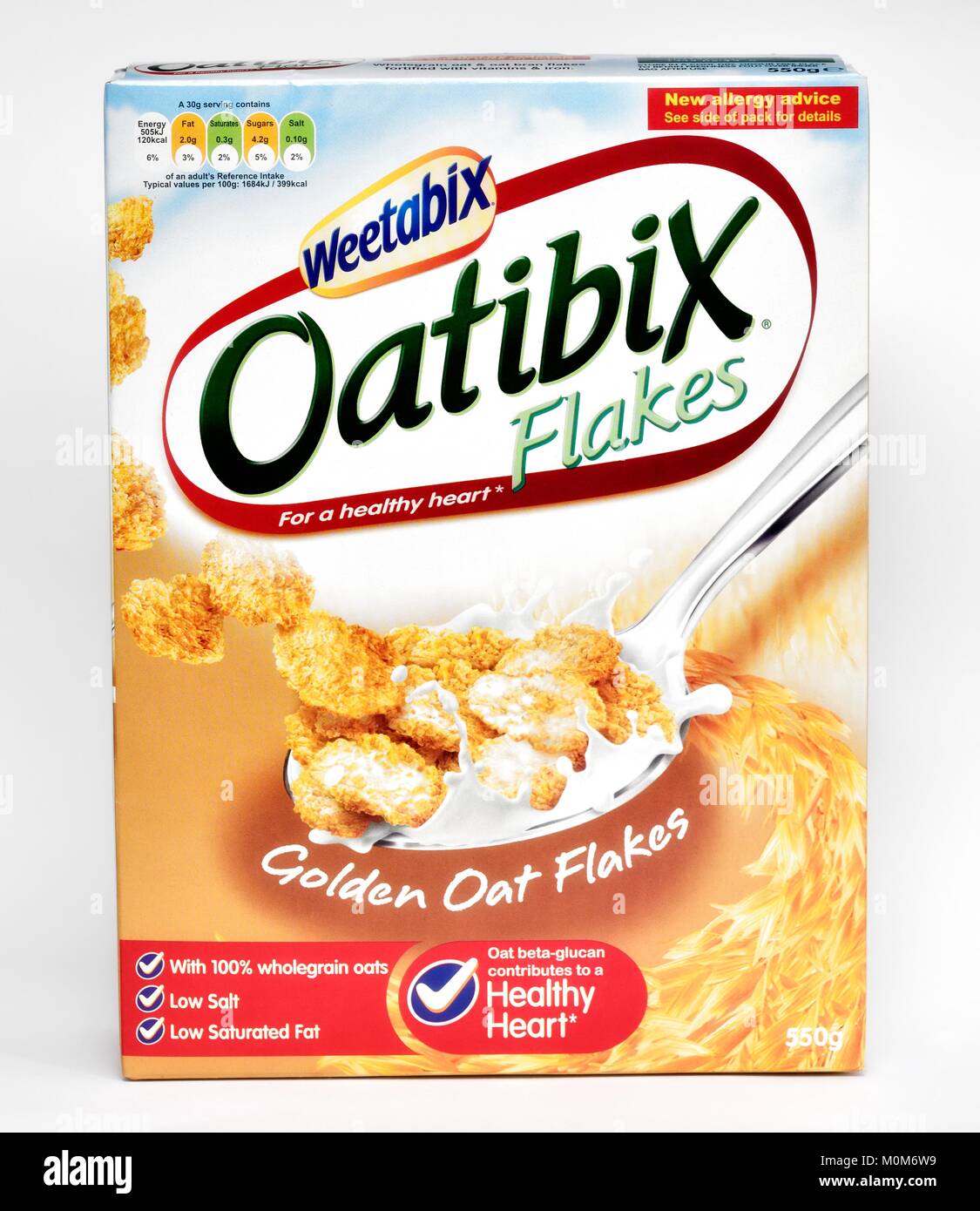 Weetabix oatibix Flocken Stockfoto
