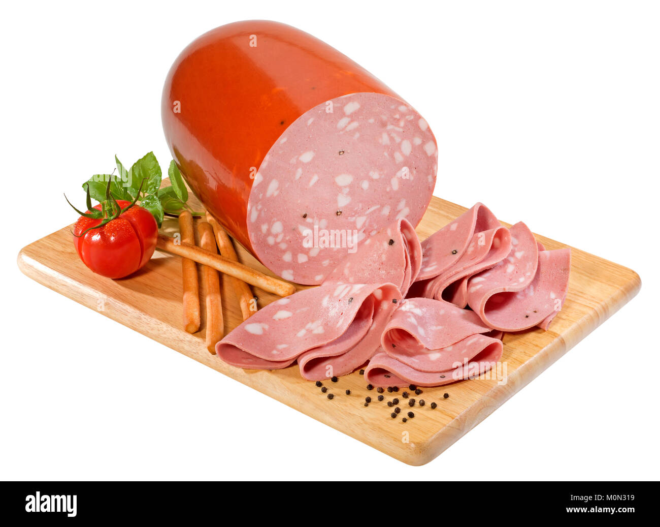 Mortadella Bologna Stockfoto