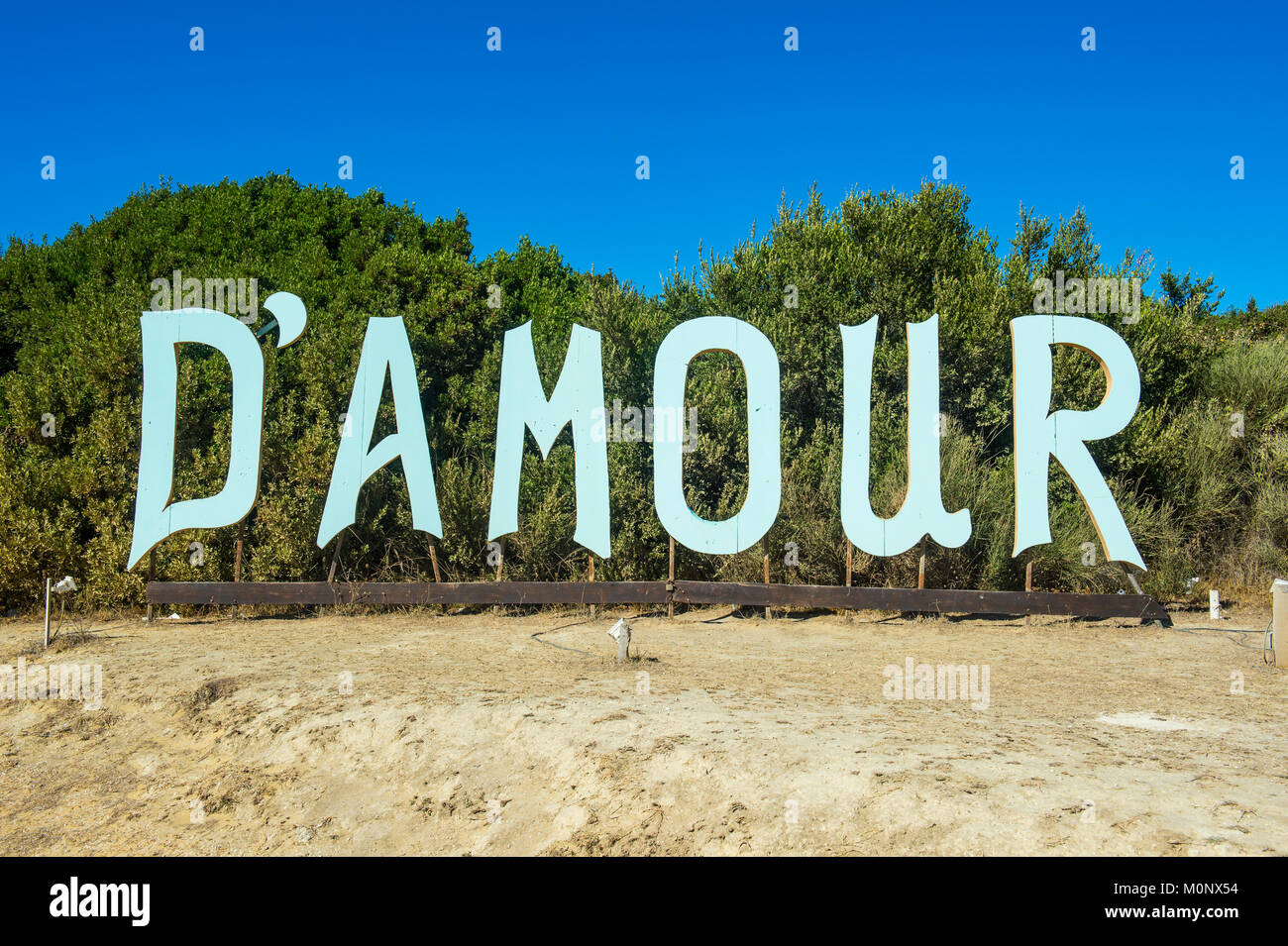 Canal d'Amour Strand- und Felsformationen, Sidari, Korfu, Ionische Inseln, Griechenland Stockfoto