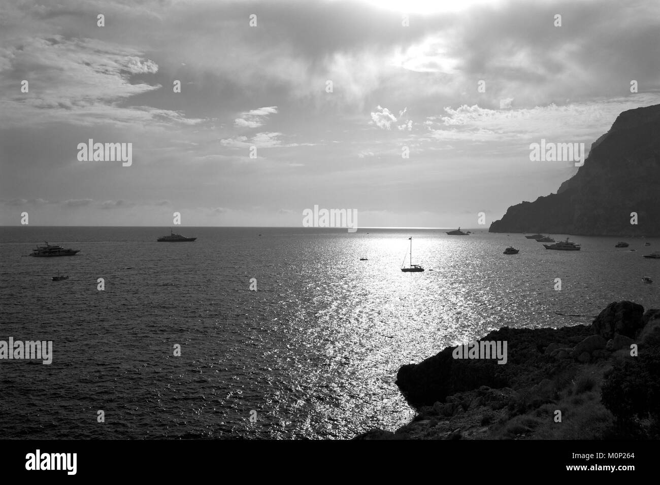 Capri, Italien Stockfoto