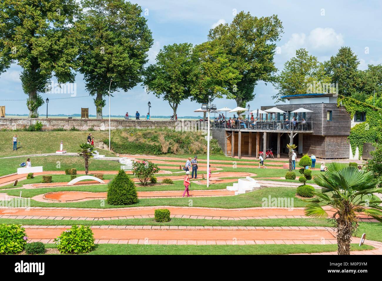 Frankreich, Somme, Baie de Somme, der mittelalterlichen Stadt Saint