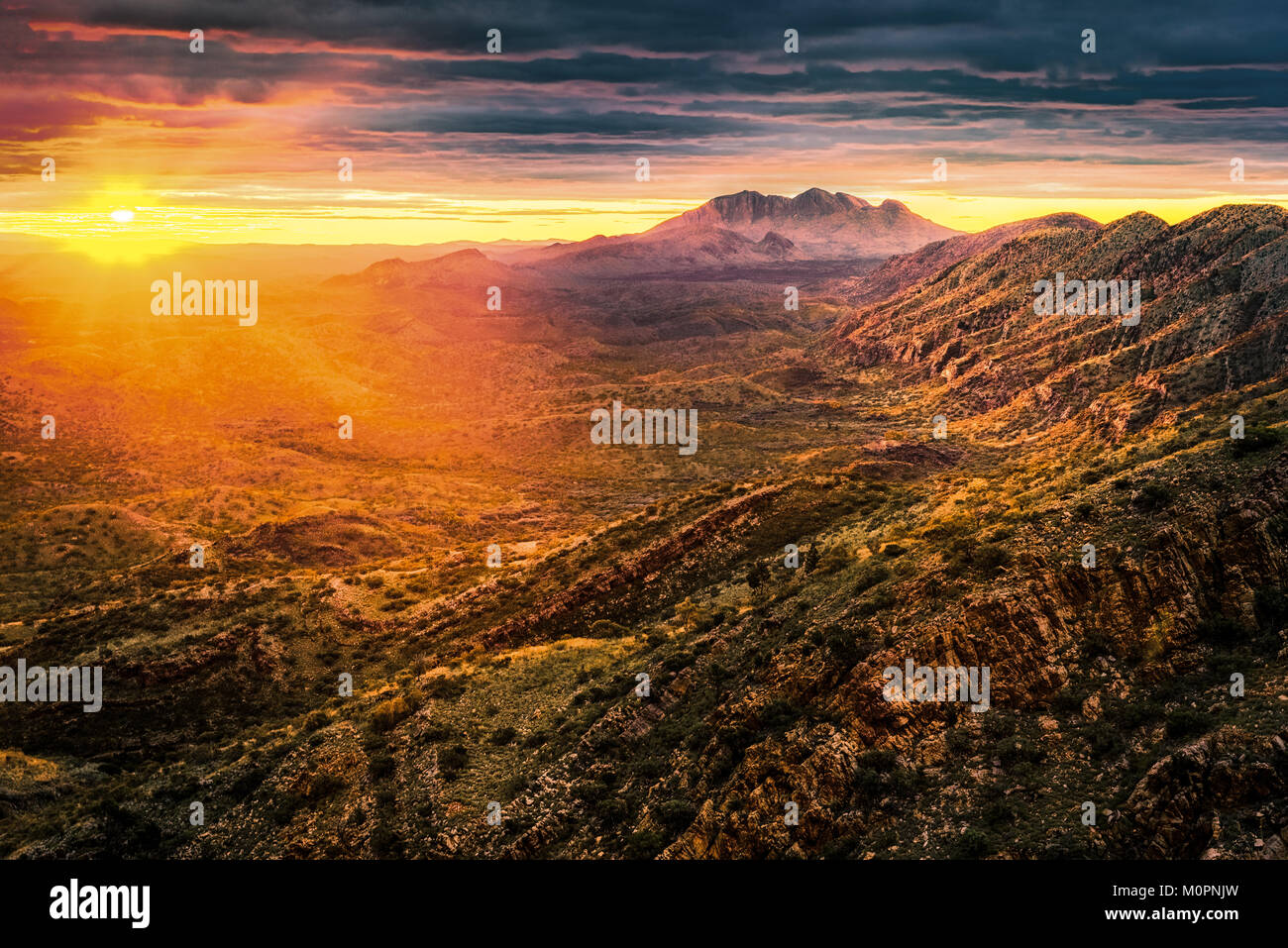 West Macdonnell Ranges, Northern Territory Stockfoto