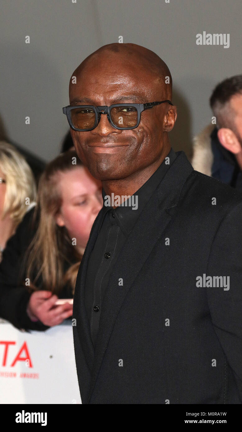 London, UKSeal, National Television Awards, die O2-London, Großbritannien, 23. Januar 2018, Foto von Richard Goldschmidt Credit: Rich Gold/Alamy leben Nachrichten Stockfoto