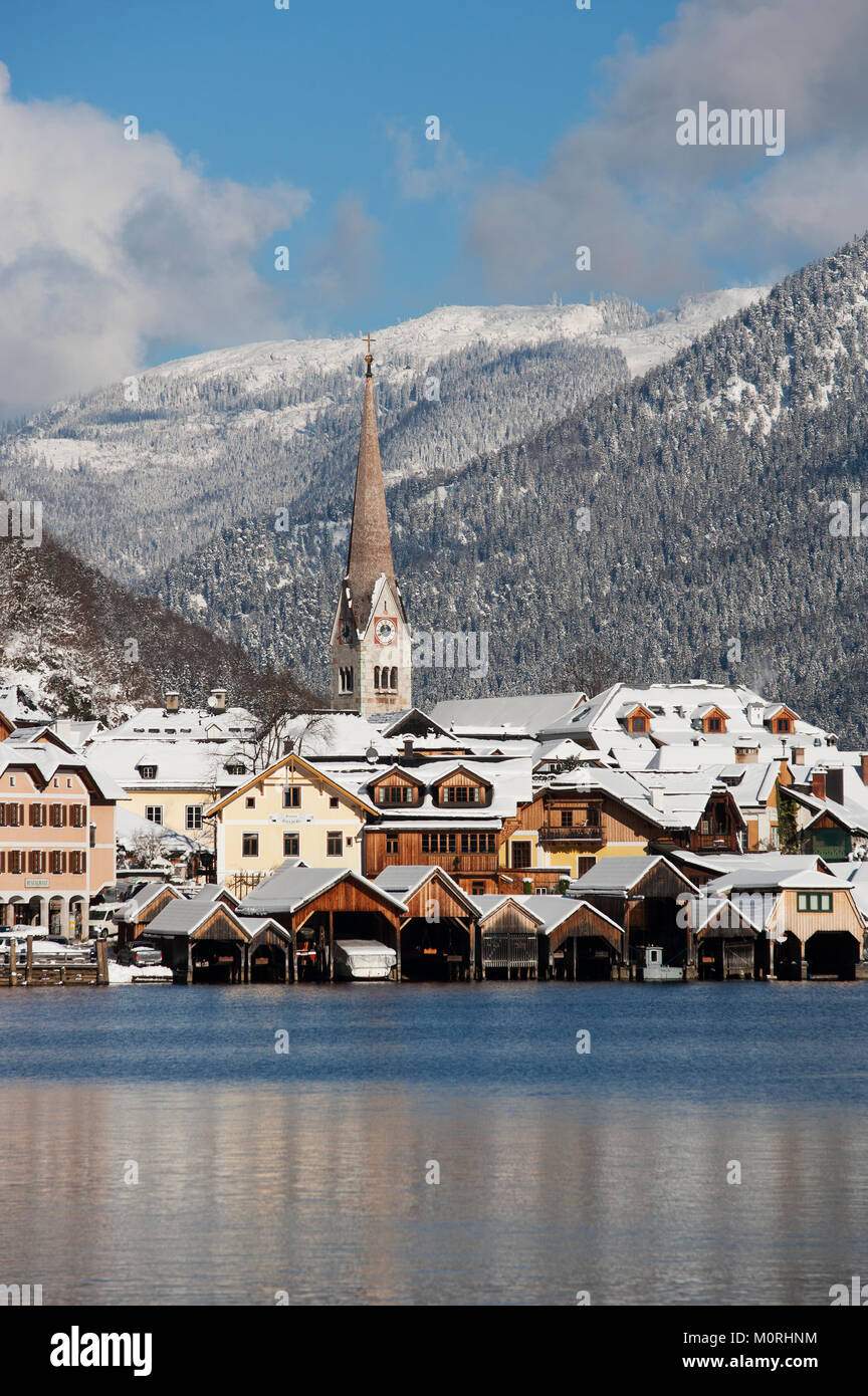 Österreich, Oberösterreich, Salzkammergut, Hallstatt, Hallstätter See