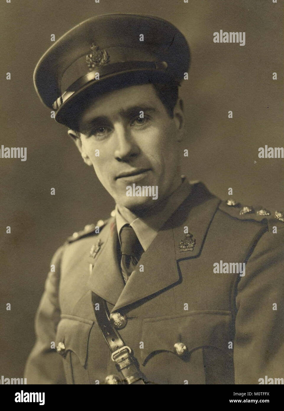 Kapitän Jerry Roberts in Bletchley Park 1941-45 Stockfoto