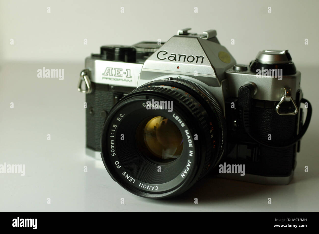 Canon AE-1 Program 2. Stockfoto