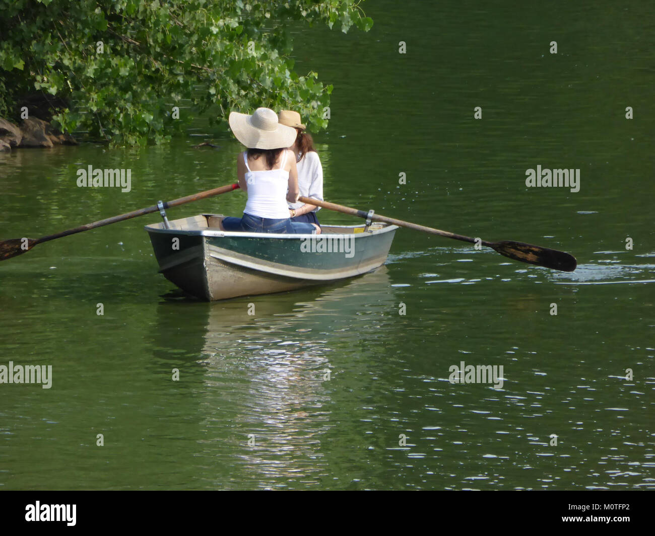 Der Central Park in New York City ist ein berühmter Stadtpark, der eine breite Palette an Freizeitaktivitäten, kulturellen Veranstaltungen und natürlicher Schönheit bietet und damit zu einem wichtigen öffentlichen Raum der Stadt macht. Stockfoto