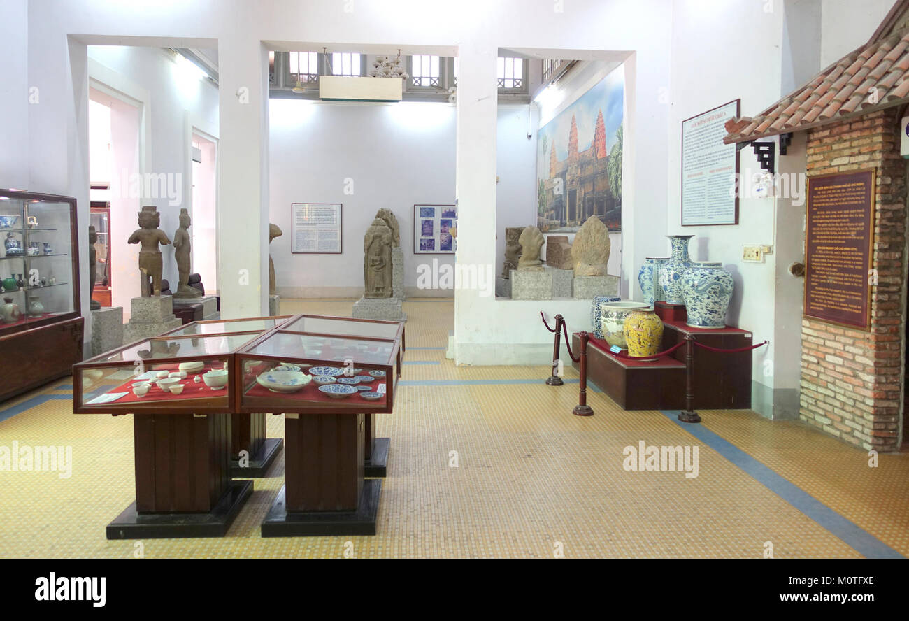 Keramik und Bildhauerei Ausstellungen - Museum der vietnamesischen Geschichte - Ho Chi Minh City - DSC 05849 Stockfoto