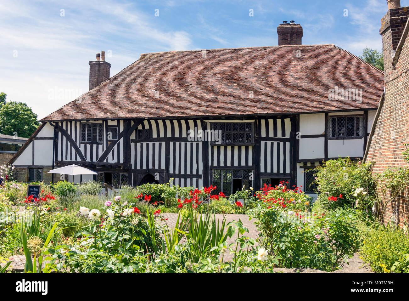 Die Pilgrims Rest & Nook rustikalen Coffee Shop, High Street, Battle, East Sussex, England, Vereinigtes Königreich Stockfoto