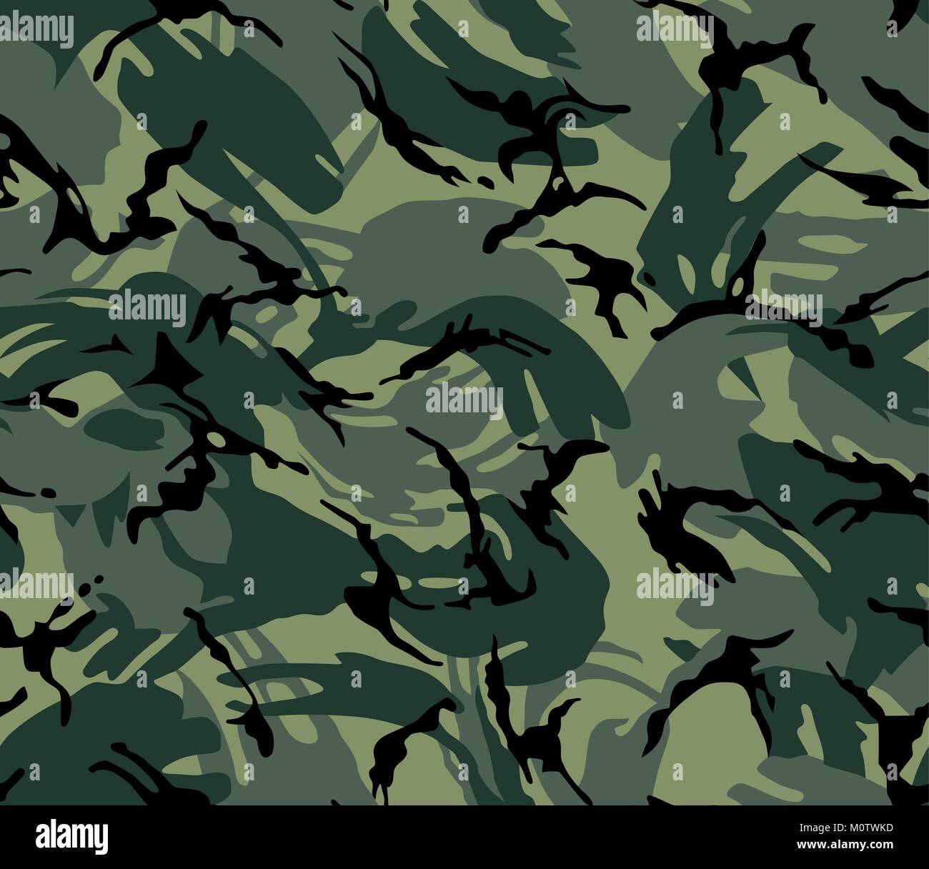 Camouflage Nahtlose Muster Militarische Drucken Im Dschungel Farbe Armee Hintergrund Stock Vektorgrafik Alamy