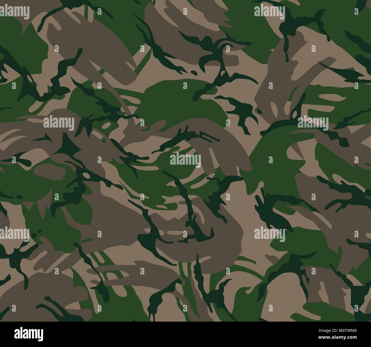 Camouflage Nahtlose Muster Militarische Drucken In Farbe Armee Hintergrund Stock Vektorgrafik Alamy