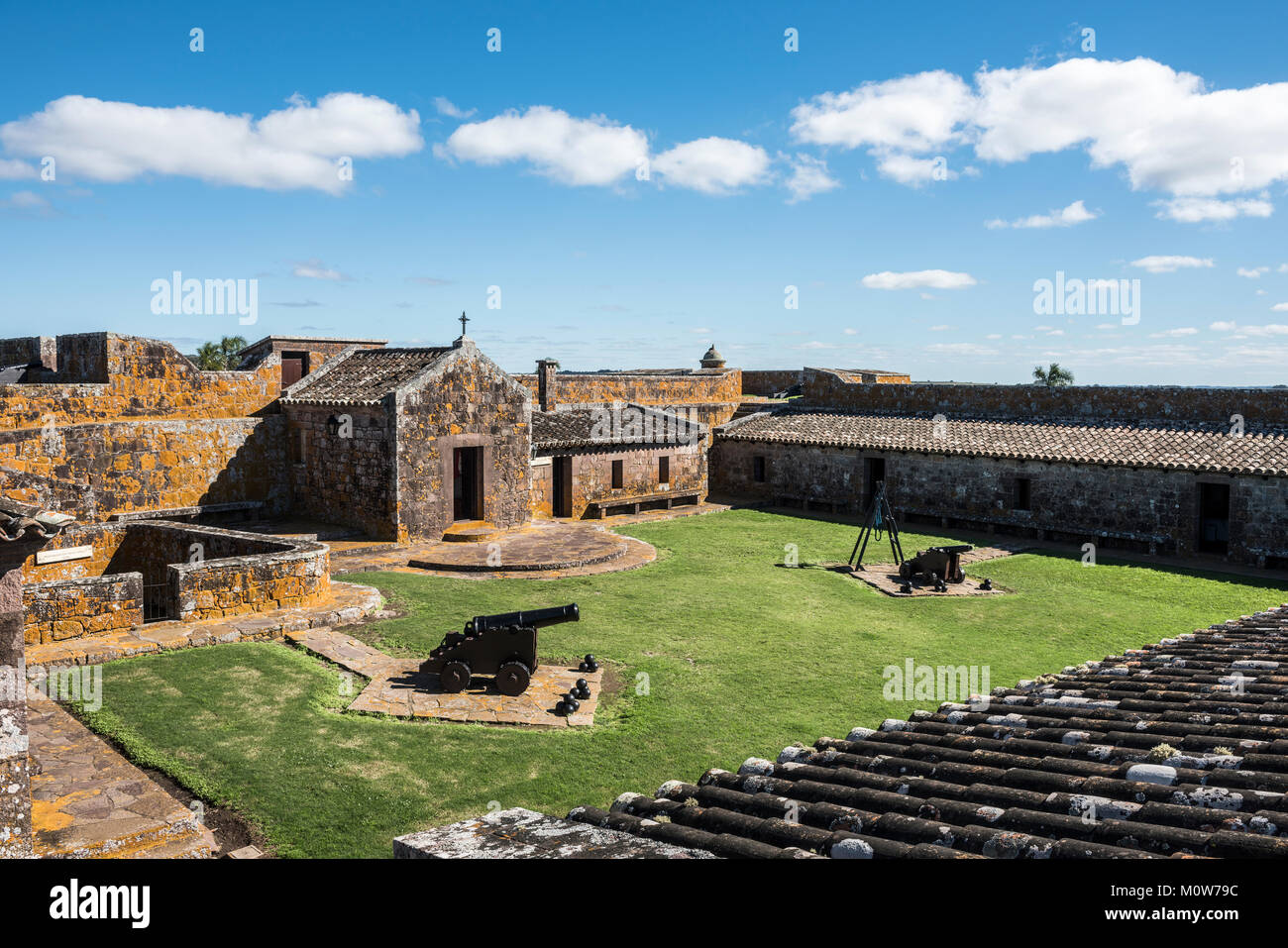 San Miguael fort in Rocha Provinz, in der Nähe der brasilianischen Grenze, Uruguay Stockfoto