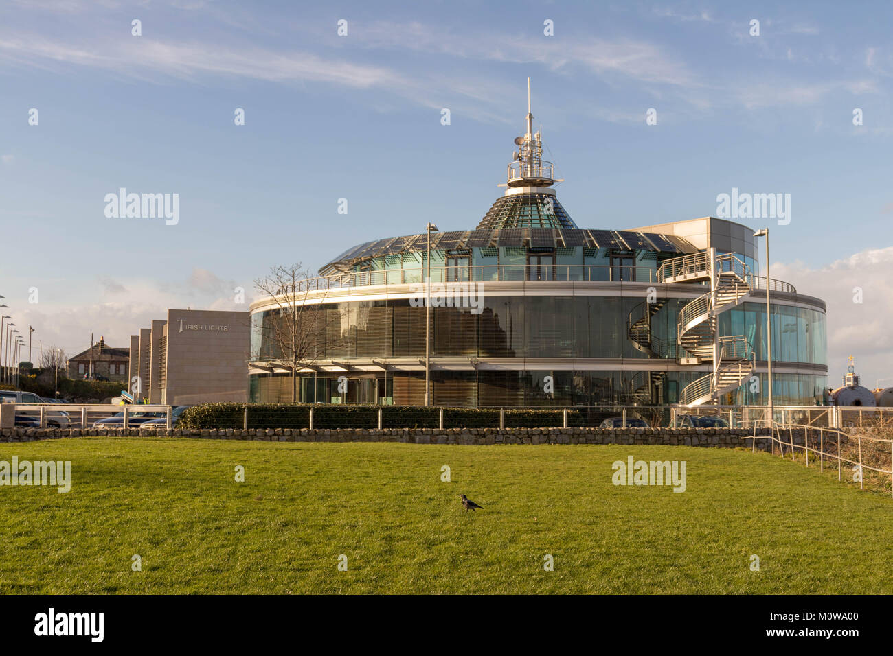 Irische Lichter HQ Dublin, Irland Stockfoto