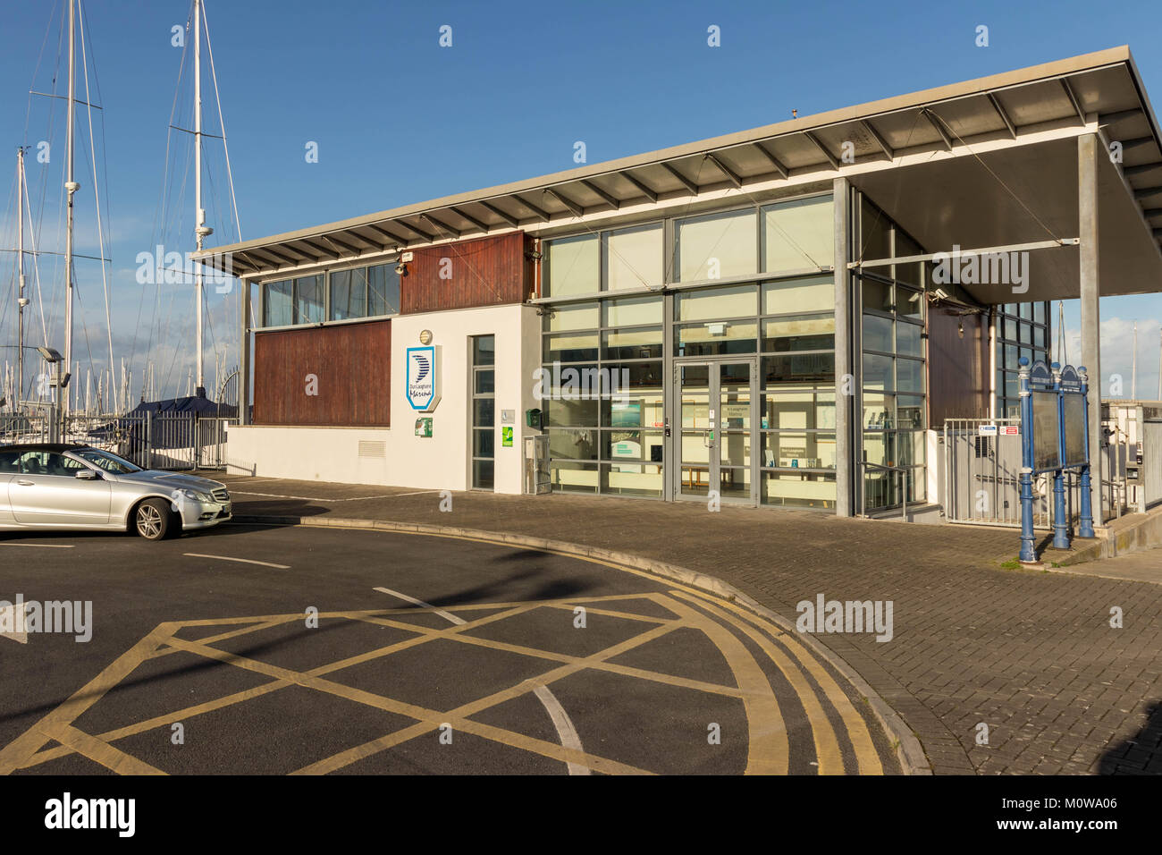 Dun Laoghaire Marina Stockfoto
