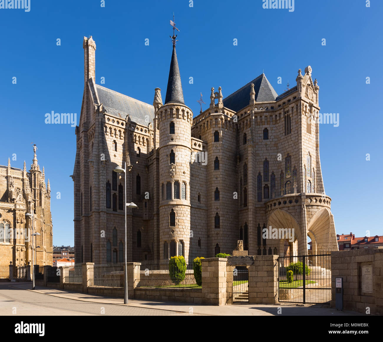 SPANIEN 28. JUNI 2015 Bischofspalast von gebaut