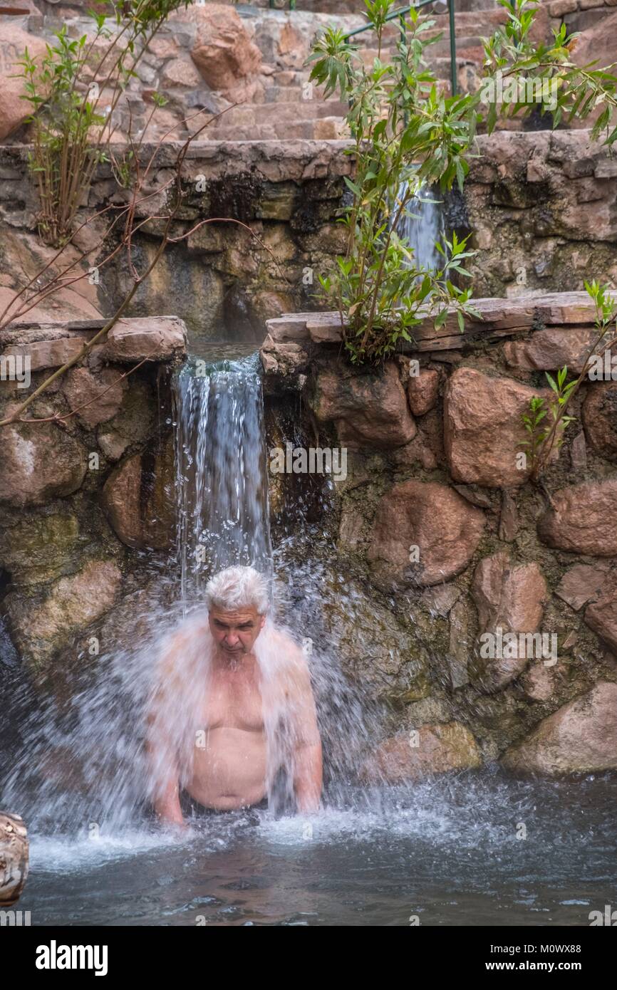 Argentinische, Provinz Catamarca, fiambala Thermalbäder Stockfoto