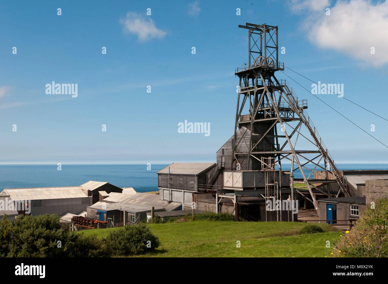 Vereinigtes Königreich, Cornwall, Pendeen, Geevor Tin Mine, UNESCO Weltkulturerbe Stockfoto